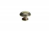 Ручка-кнопка, отделка бронза глянец 10.721.B26