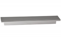Ручка-скоба 128мм, отделка сталь шлифованная F108/E-CM