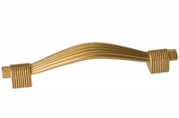Ручка-скоба "Ника" 96мм, отделка золото матовое 7492/200