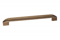 Ручка-скоба 224-192мм, отделка бронза натуральная 8.1108.224192.29