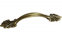 Ручка-скоба 96мм, отделка бронза античная "Флоренция" WMN.627X.096.M00D1