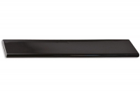 Ручка-скоба 160мм, отделка хром глянец + чёрный пластик 217.689-2011/9603