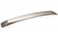 Ручка-скоба 192мм, отделка нержавеющая сталь + белый пластик 217.661-2010/9605