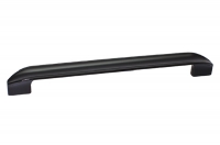 Ручка-скоба 160-128мм, отделка чёрный глянец 8.1107.160128.53