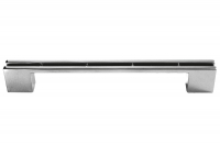 Ручка-скоба 160-192 мм, отделка хром глянец, под вставку CH0200-160192.PC