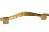 Ручка-скоба "Ника" 96мм, отделка золото матовое