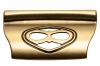 Ручка-скоба 32мм, отделка бронза античная французская