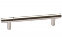 Ручка-скоба 128мм, отделка никель матовый 8.999.0128.30-30