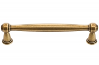 Ручка-скоба 128мм, отделка бронза античная французская 9.1342.0128.25