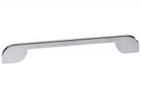 Ручка-скоба 192-160мм, отделка хром матовый лакированный 8.1081.192160.42