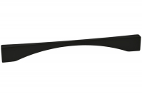 Ручка-скоба 224-256мм, отделка чёрный матовый 350/52.4F