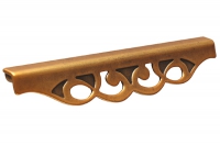 Ручка-скоба 192-160мм, отделка бронза античная французская 9.1354.192160.25
