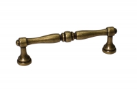 Ручка-скоба 96мм, отделка бронза античная "Флоренция" WMN.619X.096.M00D1