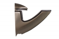 Менсолодержатель "Horn", отделка сталь нержавеющая, комплект 2 штуки HR01.0074