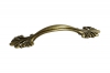 Ручка-скоба 64мм, отделка бронза античная "Флоренция"