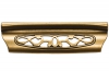 Ручка-скоба 96мм, отделка бронза античная французская